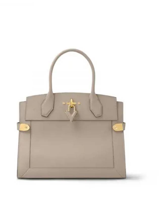 Women's Steamer MM Tote Bag Grey - LOUIS VUITTON - BALAAN 2