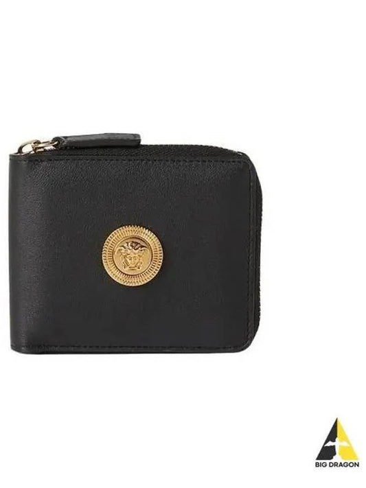 Medusa Biggy non fold wallet black 1007705 1A03190 - VERSACE - BALAAN 1