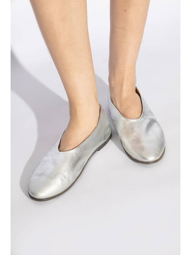 Marsell Leather Ballerinas, Women's, Silver - MARSELL - BALAAN 2