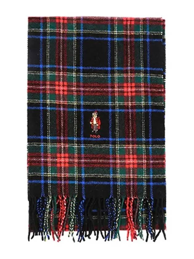 Holiday Tartan Bear Scarf - POLO RALPH LAUREN - BALAAN 5