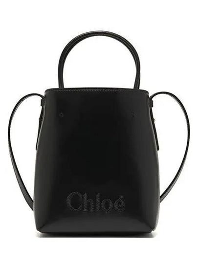 Sense Micro Calfskin Tote Bag Black - CHLOE - BALAAN 2