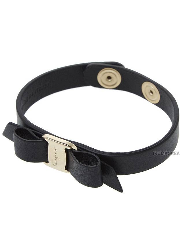 Vara Bow Bracelet Black - SALVATORE FERRAGAMO - BALAAN 11