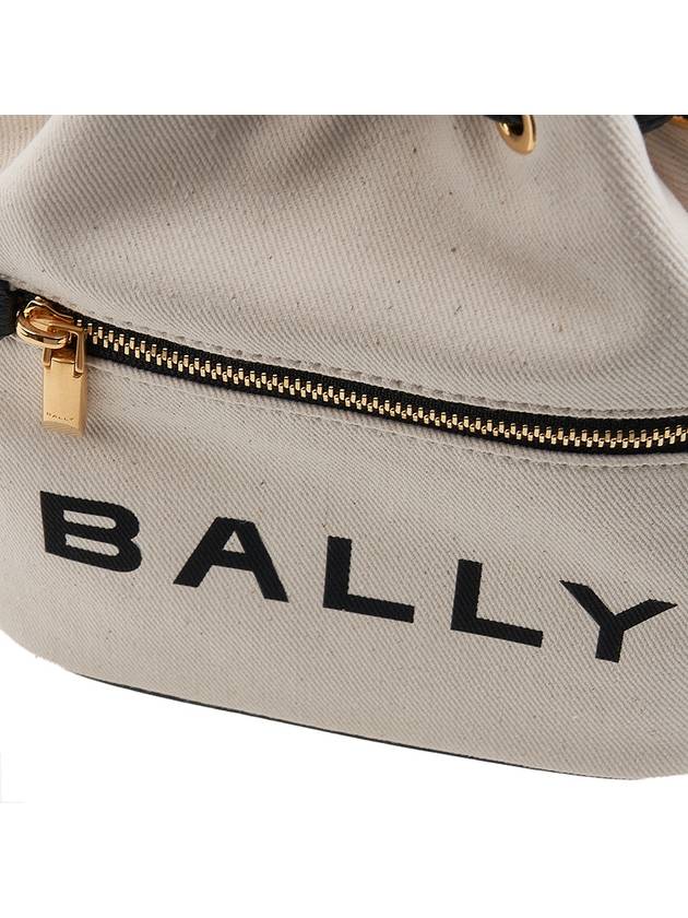 Women s logo printed mini bucket bag BAR I182O - BALLY - BALAAN 6