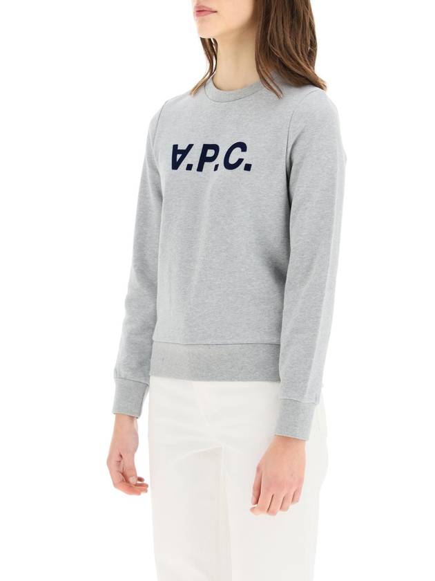 VPC Logo Sweatshirt Grey - A.P.C. - BALAAN 7