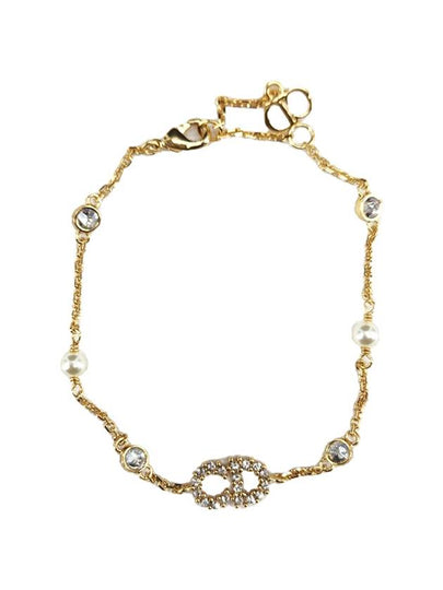 Claire D Lune Pearl Bracelet Gold - DIOR - BALAAN 2