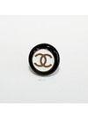 CC logo two tone round black white earrings ABC997 B16125 NW385 - CHANEL - BALAAN 6