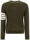 Sweater MKA002A Y1014322 GREEN - THOM BROWNE - BALAAN 3