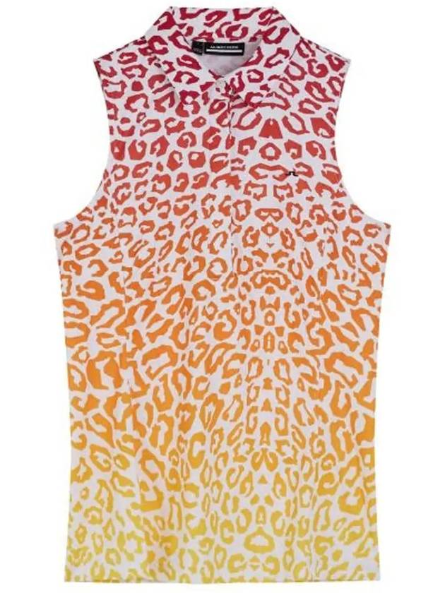 SS Golf Sleeveless Dena Print Sleeveless PRINT All Colorway - J.LINDEBERG - BALAAN 2