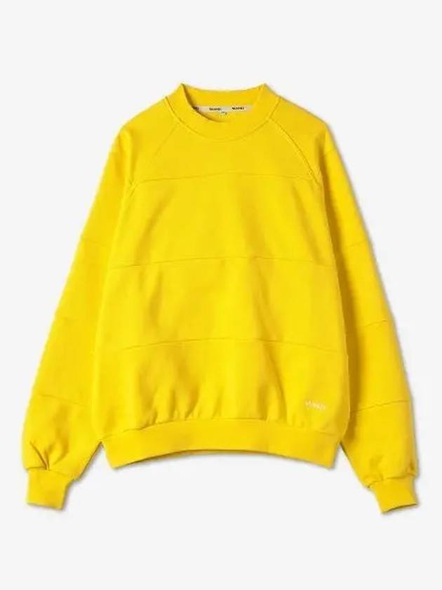 Panel Sweatshirt Bright Yellow CRTWXJER017T024 - SUNNEI - BALAAN 1