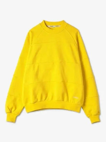 Panel Sweatshirt Bright Yellow CRTWXJER017T024 - SUNNEI - BALAAN 1