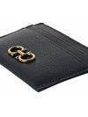 Gancini Card Wallet Black - SALVATORE FERRAGAMO - BALAAN 8