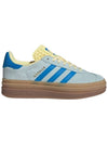 Gazelle Bold Suede Low Top Sneakers Blue - ADIDAS - BALAAN 2