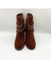 Women's Brown Suede Leather Ankle Boots 1019010 - UGG - BALAAN 3