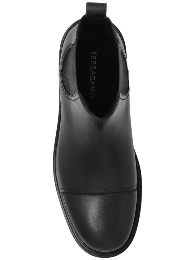 FERRAGAMO Chelsea Boots Beat, Men's, Black - SALVATORE FERRAGAMO - BALAAN 6