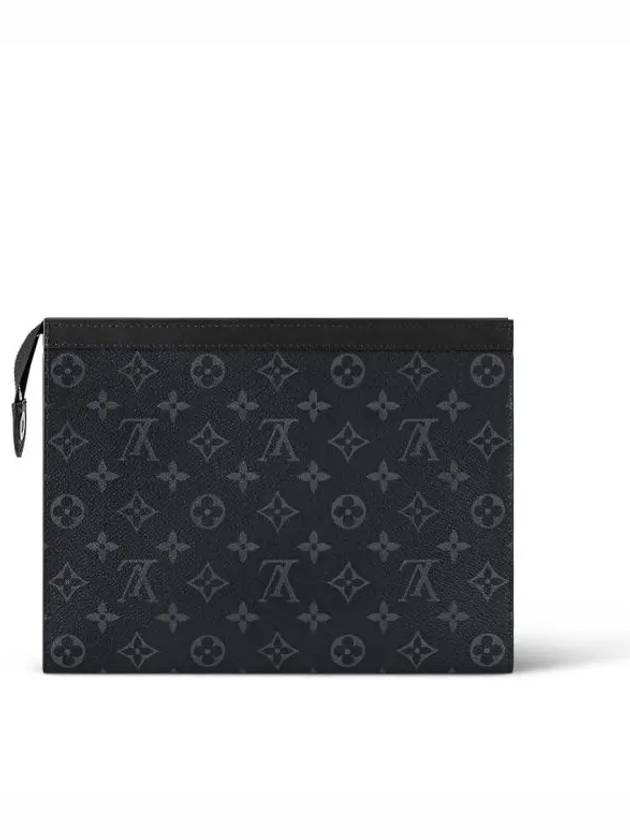 Pochette Voyage Monogram Eclipse Pouch Bag Black - LOUIS VUITTON - BALAAN 4