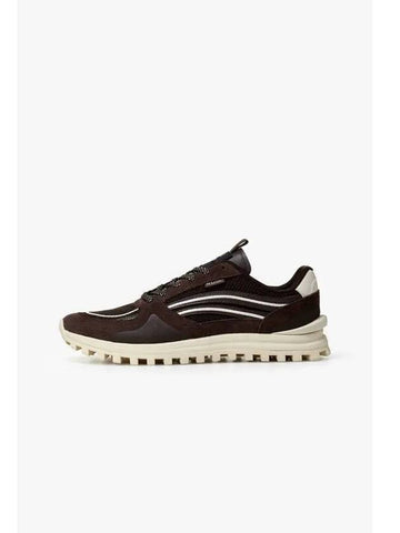 PS MARINO mesh sneakers dark brown - PAUL SMITH - BALAAN 1