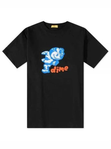 Short Sleeve T Shirt SP2333 BLK Black - DIME - BALAAN 1