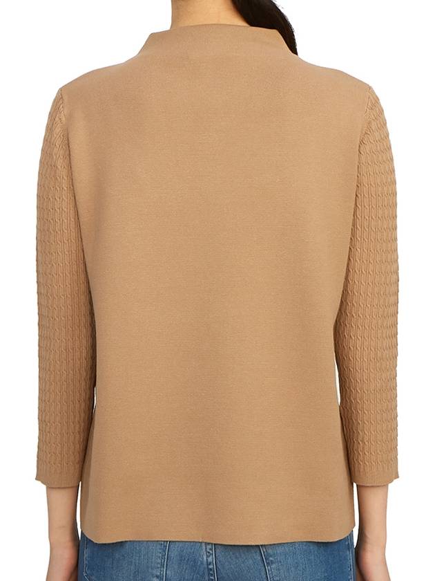 Cannes Knit Top Camel - MAX MARA - BALAAN 5