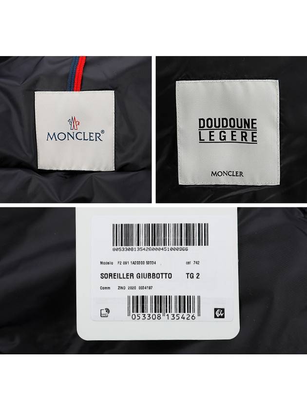 soleiler hood padded navy - MONCLER - BALAAN 8