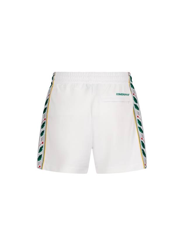 short pants MS24JTR16701 WHITE - CASABLANCA - BALAAN 3