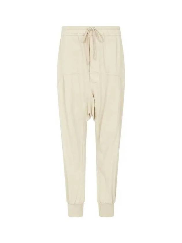 MEN DRKSHDW Drawstring Baggy Jogger Pants Beige - RICK OWENS - BALAAN 1