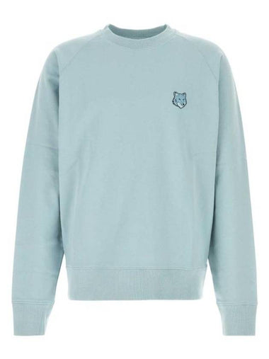 Bold Fox Head Patch Oversized Sweatshirt Placid - MAISON KITSUNE - BALAAN 1