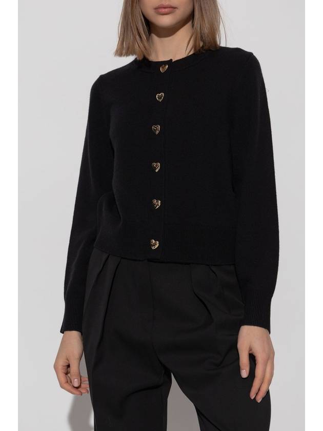 Kate Spade Wool Cardigan, Women's, Black - KATE SPADE - BALAAN 3