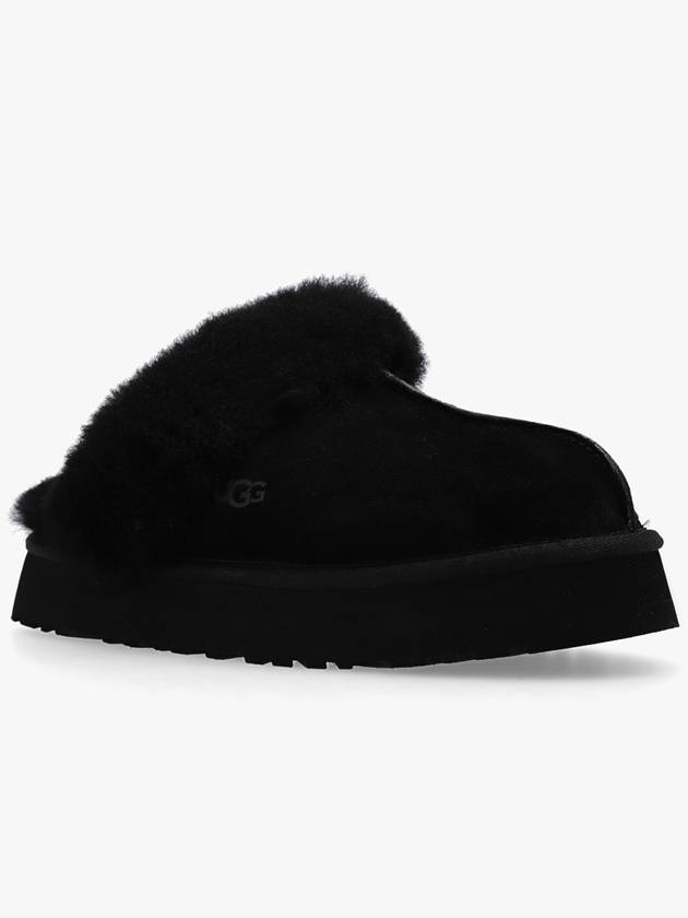 UGG ‘Disquette’ Suede Slides, Women's, Black - UGG - BALAAN 4