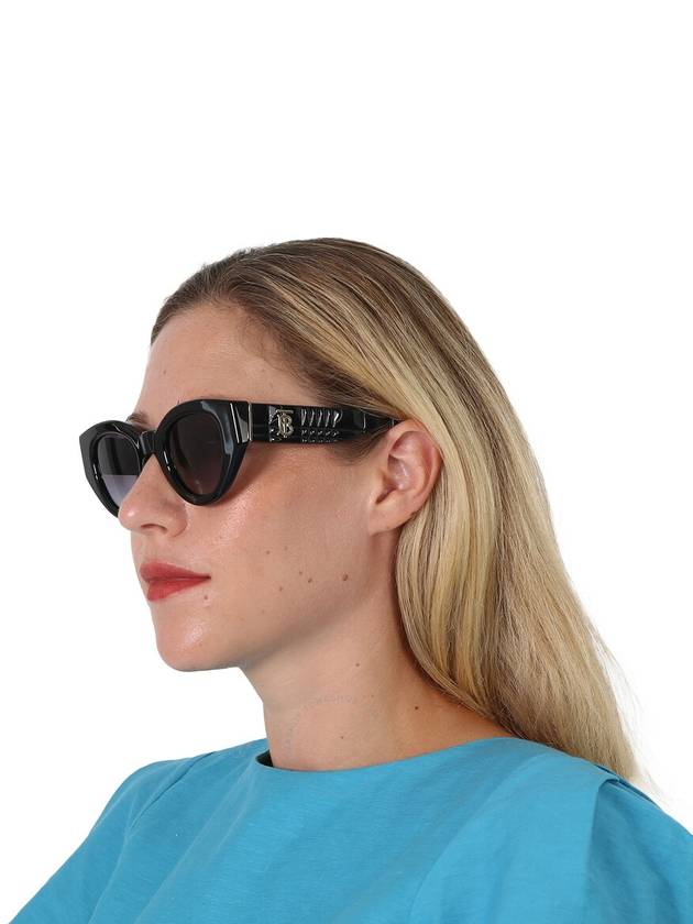 Meadow Gray Gradient Oval Women's Sunglasses BE4390 30018G 47 - BURBERRY - BALAAN 3