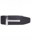 Sliver Soft Grain Leather T Icon Belt Brown Black - TOM FORD - BALAAN 2