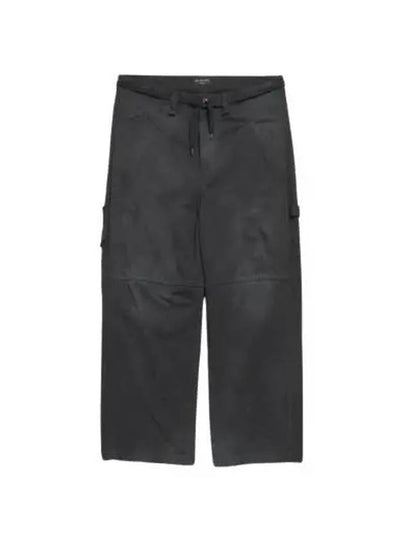 Cropped Cargo Straight Pants Black - BALENCIAGA - BALAAN 2