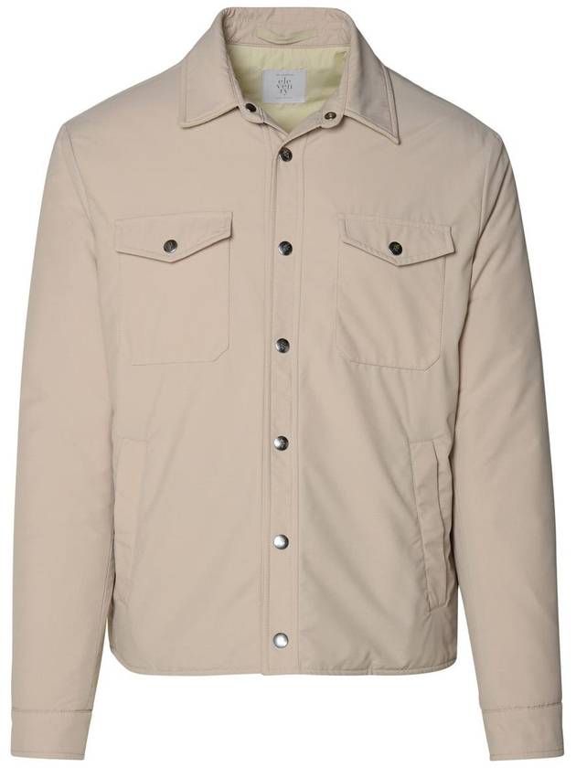 Eleventy Beige Wool Blend Jacket - ELEVENTY MILANO - BALAAN 1