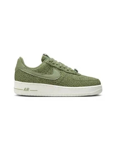 Air Force 1 '07 Premium Low Top Sneakers Oil Green - NIKE - BALAAN 2