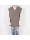 Knit Tabard Vest Walnut - MAISON MARGIELA - BALAAN 2