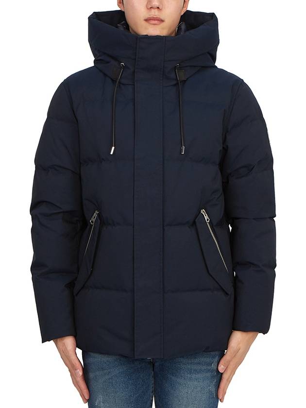 GRAYDON NAVY Men s Hooded Padded Jacket - MACKAGE - BALAAN 3