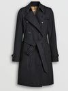 The Mid-length Kensington Heritage Trench Coat Midnight Blue - BURBERRY - BALAAN 2