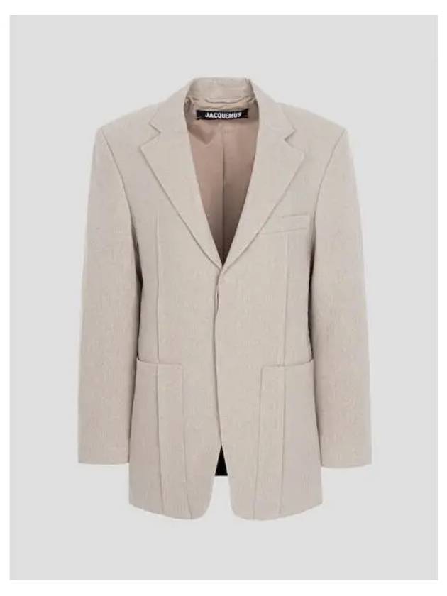 Women s Le Best Vest e D Homme Beige Domestic Product GM0023033170532 - JACQUEMUS - BALAAN 1