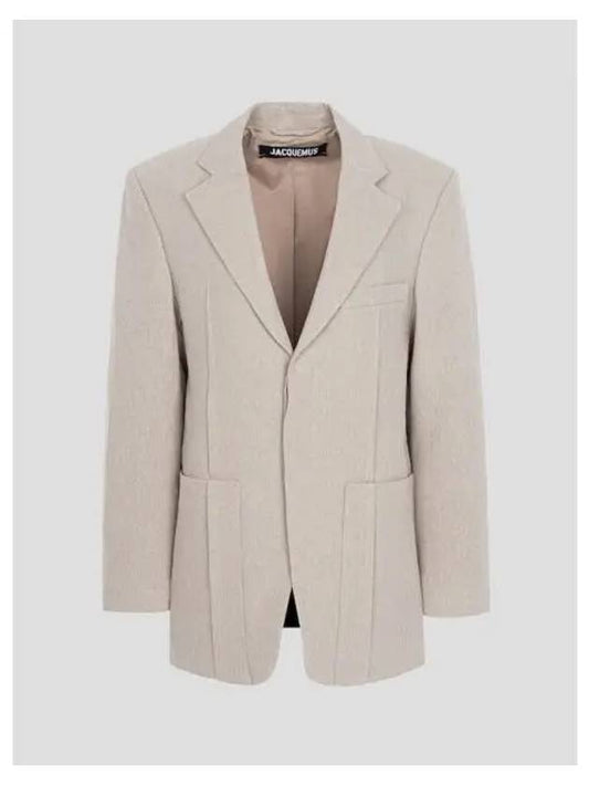 Women s Le Best Vest e D Homme Beige Domestic Product GM0023033170532 - JACQUEMUS - BALAAN 1