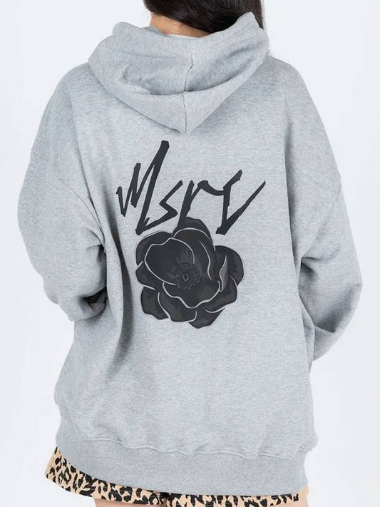 MSRC Black Flower Hoodie Gray - MONSTER REPUBLIC - BALAAN 1