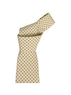 Polka Dot Motif Necktie Ivory - DOLCE&GABBANA - BALAAN 2