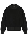 Raglan Sleeve Sweater OF2603LBBLACK - ONOFF - BALAAN 2