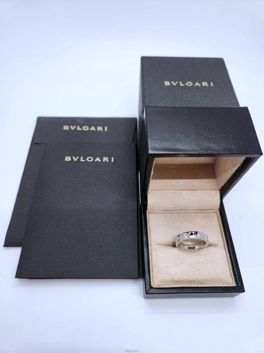 Daol Sangin Store New BB Ring 1P Diamond White Gold Condition A - BVLGARI - BALAAN 1