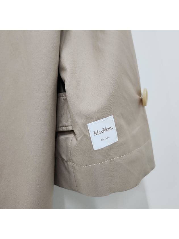 The Cube FTRENCH Water Repellent Trench Coat Beige 2419021084600 013 - MAX MARA - BALAAN 8