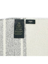 Cotton Beach Muffler White - FENDI - BALAAN 8