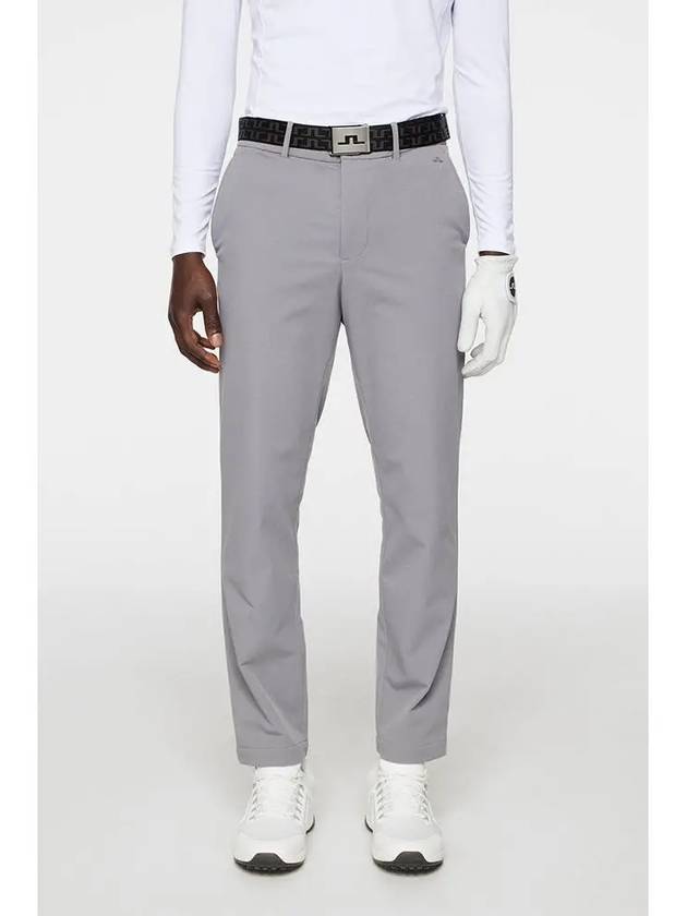 Men s Axial Fleece Twill Golf Pants Night Owl GMPA11050 U244 - J.LINDEBERG - BALAAN 4