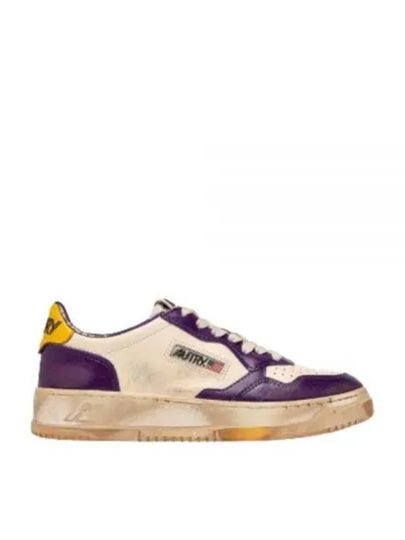 Medalist Super Vintage Low Top Sneakers Purple - AUTRY - BALAAN 2