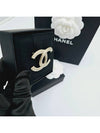 CC Logo Crystal Brooch Silver - CHANEL - BALAAN 8