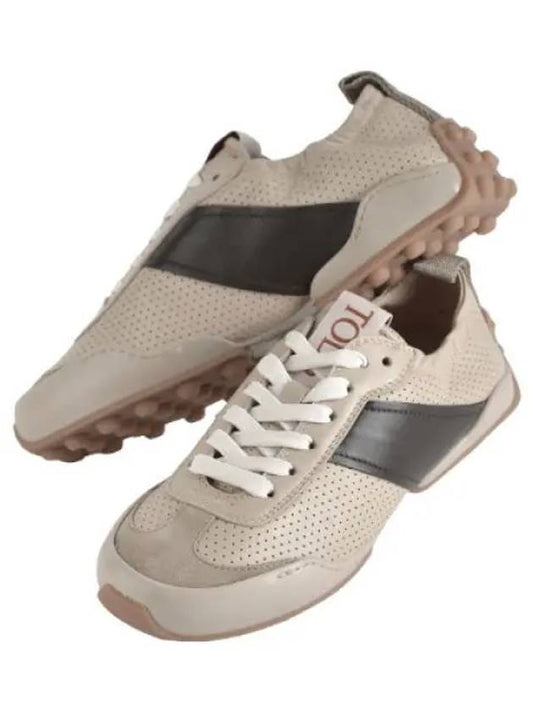 Elastic Leather Sneakers Women s - TOD'S - BALAAN 1