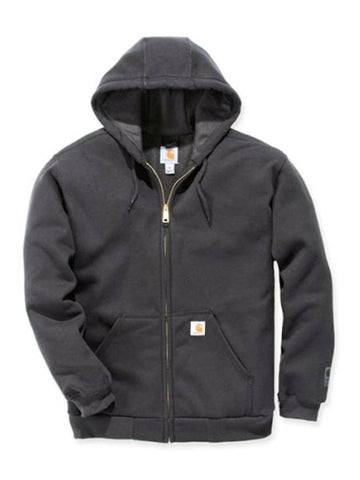 Thermal hood zip up carbon heather 100632 024 - CARHARTT - BALAAN 1