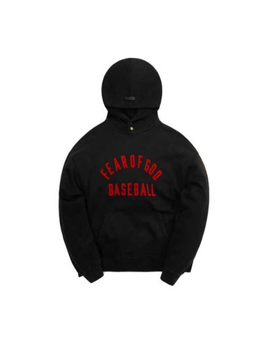 Vintage Baseball Hoodie Black - FEAR OF GOD - BALAAN 1